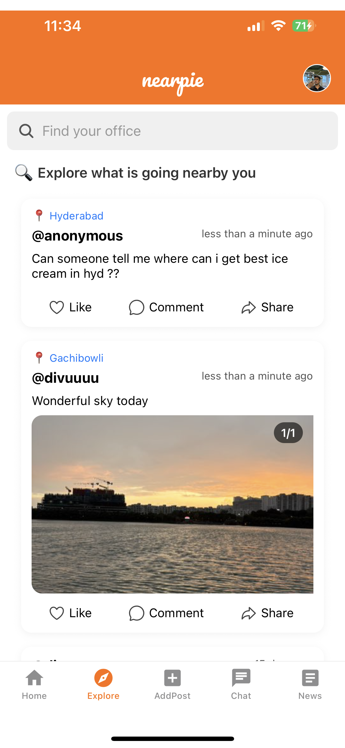 Nearpie screenshot 2